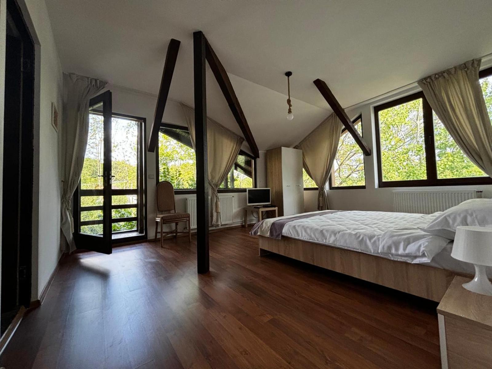 Casa Cu Padure Villa บราซา ภายนอก รูปภาพ