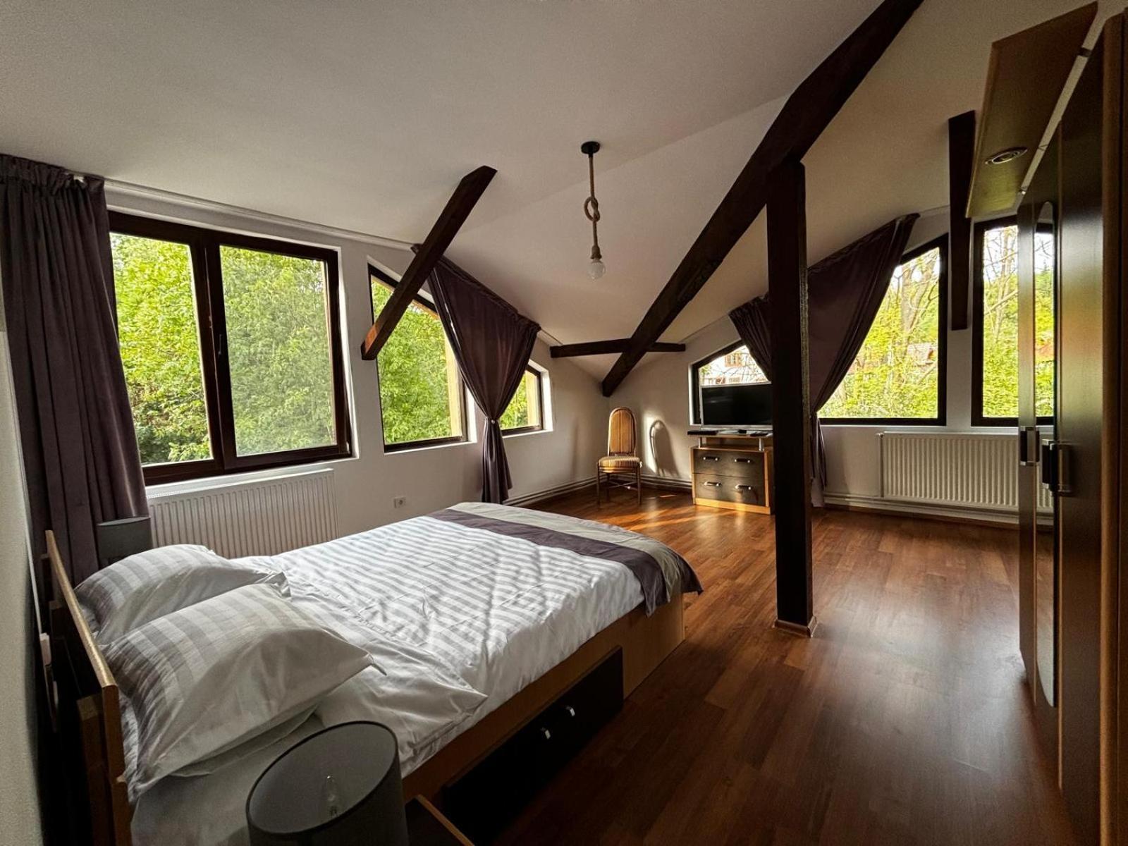 Casa Cu Padure Villa บราซา ภายนอก รูปภาพ