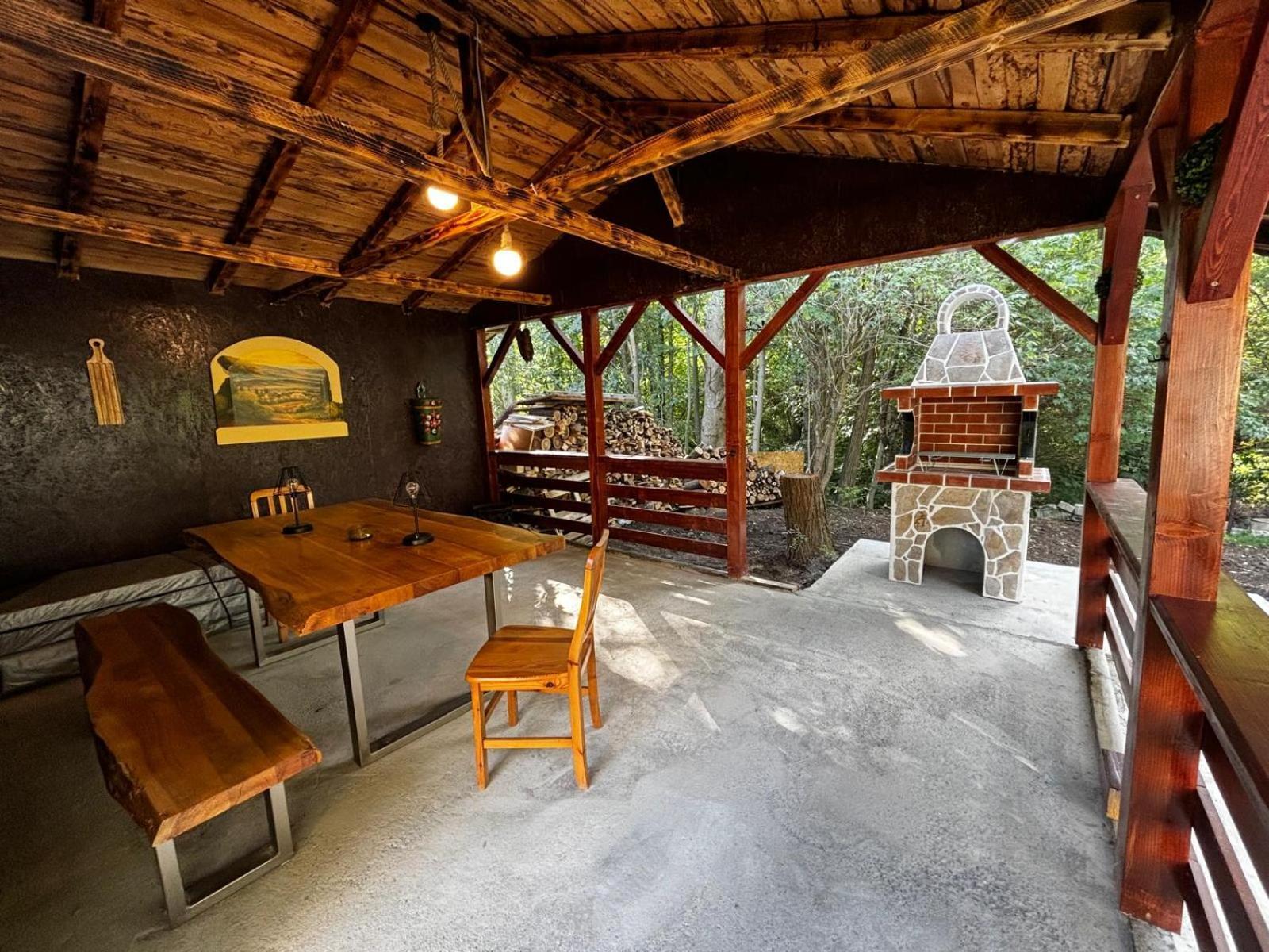 Casa Cu Padure Villa บราซา ภายนอก รูปภาพ